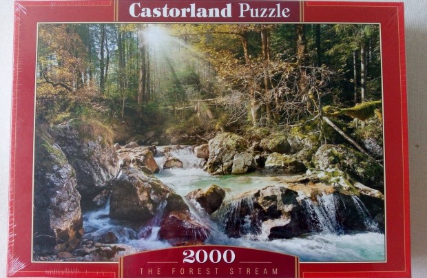 2000 db-os bontatlan Kirak Erdei patak (Castorland Puzzle)