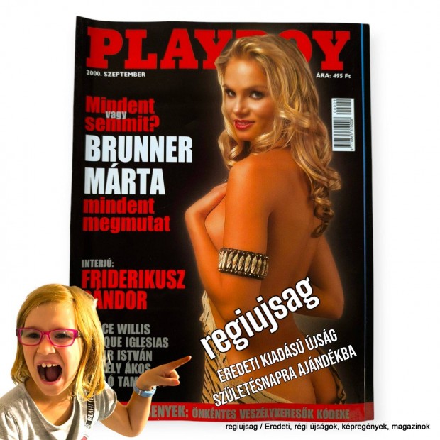 2000 szeptember / Playboy / jsg - Magyar / Havilap