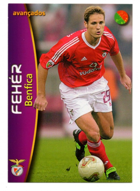 2002-03 Panini Mgacraques Fehr Mikls Benfica krtya