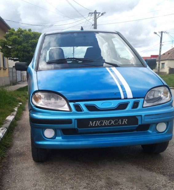 2002 Microcar Virgo , mopedautó, magyar műszakival,rendszámmal, eladó!