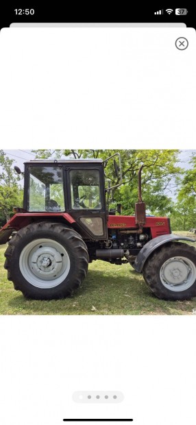 2003 Mtz 820.2 traktor friss műszakival