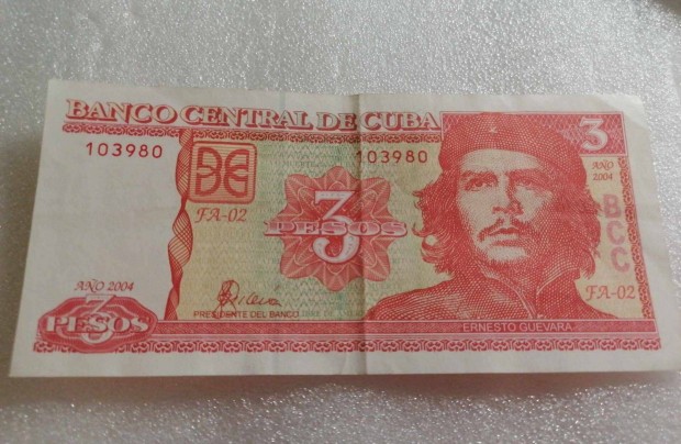 2004 / 3 Pesos Cuba