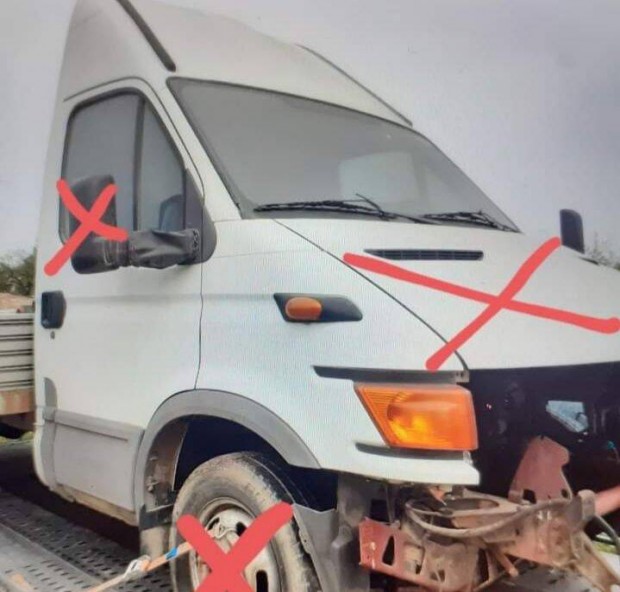 2004-es plats IVECO Daily magas bontot flke elad