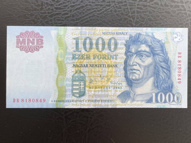 2006. DB 1000 forint (zöldes hologram) UNC hajtatlan bankjegy