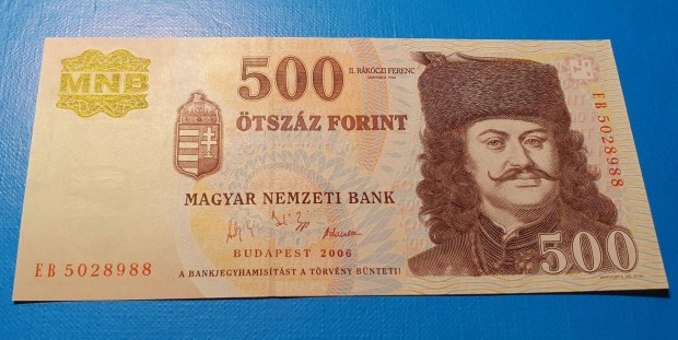 2006 - 500 Forint 56- os Forradalmi. UNC - llapotban