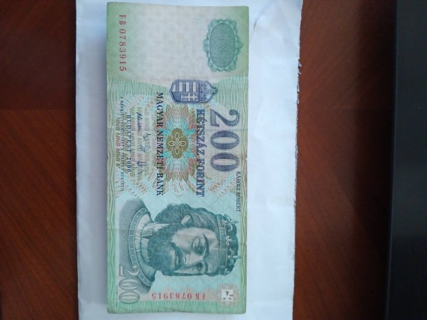 2006 bankjegy 200 forint