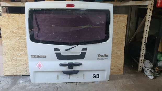 2007 Renault Trafic csomagtr ajt szlltsi srlt 24.07.03