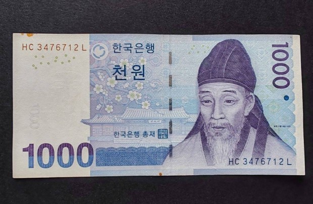 2007 / 1000 WON Dl Korea