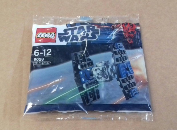 2008: Bontatlan Star Wars LEGO 8028 TIE Fighter utnvt GLS Posta Foxp