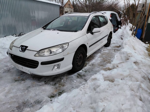2008-as Peugeot 407sw 1.8b karossz�ria elemek stb 