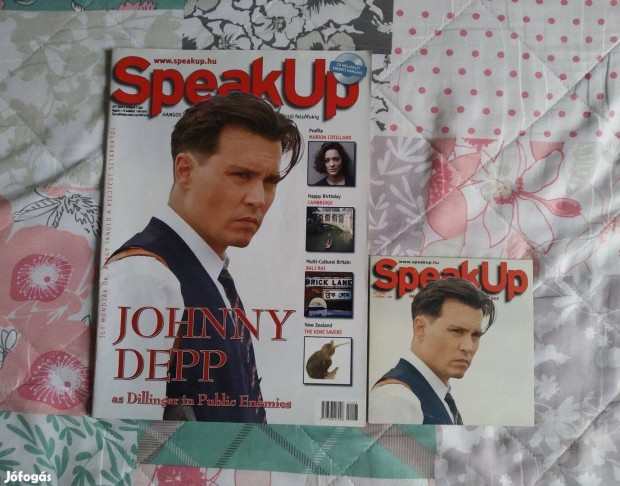 2009/7 Speak up magazin CD-vel, Johnny Depp, Kzellensgek