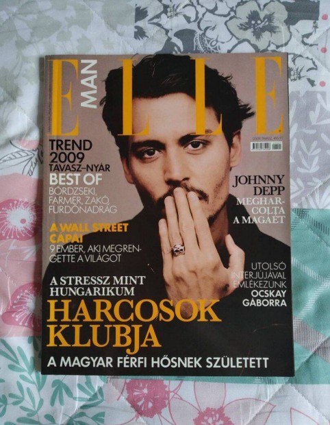 2009/tavasz Elle Man magazin