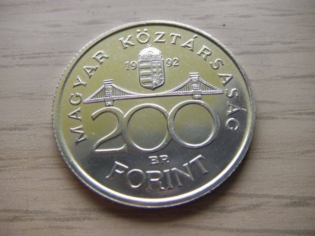 200 Forint Ezst emlkrem 1992