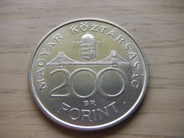 200 Forint Ezst emlkrem 1993
