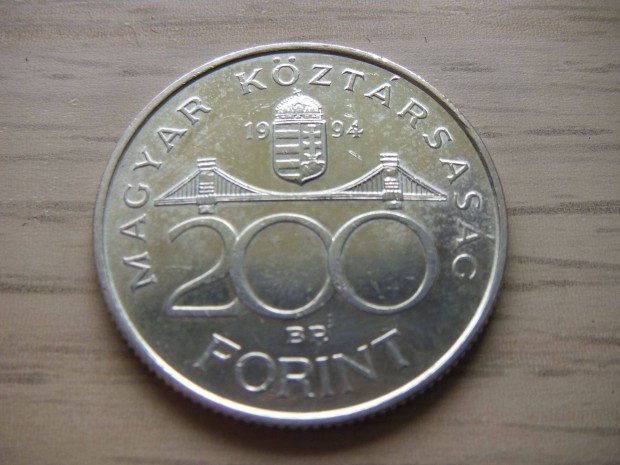 200 Forint Ezst emlkrem 1994