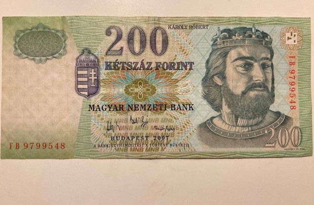 200 Forint elad. 2007-es