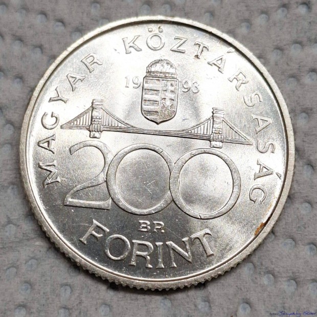 200 forint 1993 Magyar Kztrsasg pnz rme, elad!