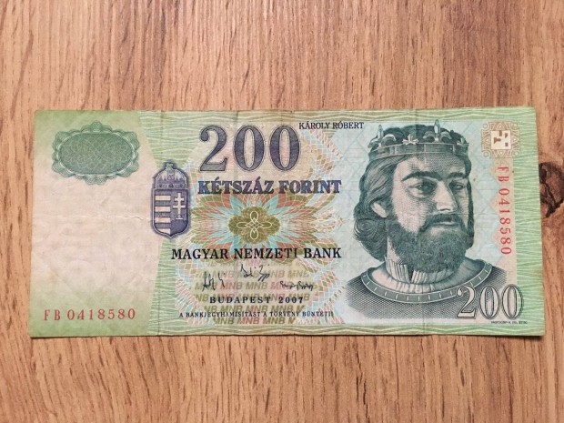 200 forint (2007, FB betjellel)