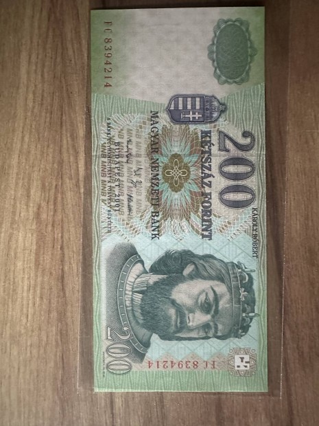 200 forintos bankjegy UNC