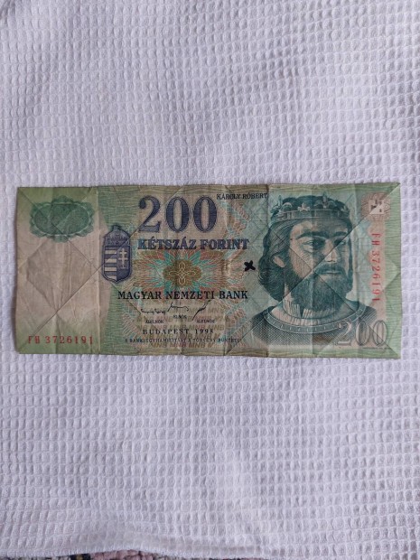 200 forintos papirpnz 1998 kiads