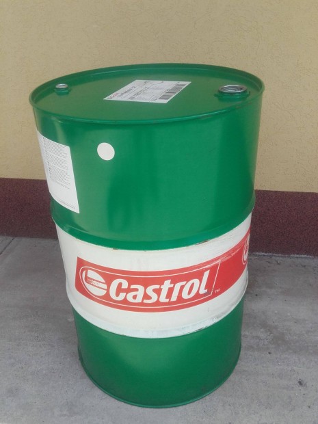 200 literes Castrol olajos hord