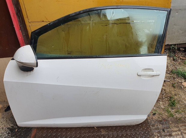 2010 Seat Ibiza 3 bal első ajtó fehér 23.03.22