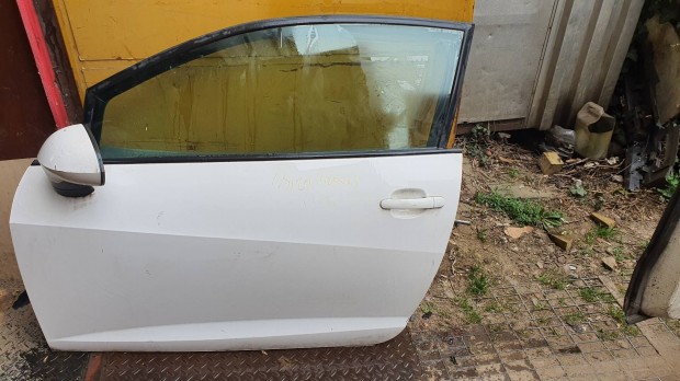 2010 Seat Ibiza 3 bal első ajtó fehér 23.03.22