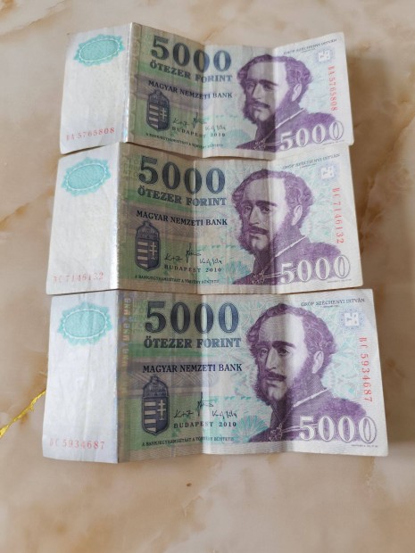 2010-es t ezer forintos bankjegy elad