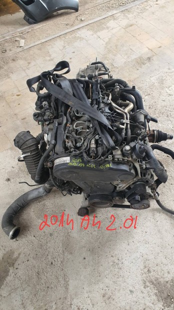 2014 Audi A4 2.0l dzel  Motor  