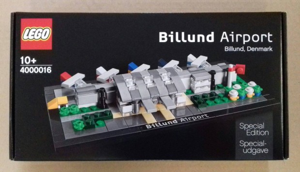 2014-es limitlt LEGO Architecture 4000016 Billund Airport. Fox.azrba