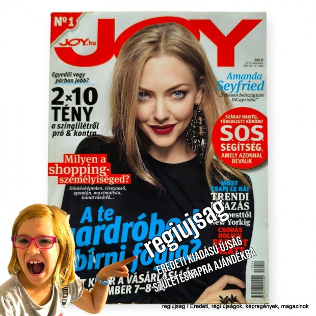 2014 november / Joy / jsg - Magyar / Havilap. Ssz.: 33140