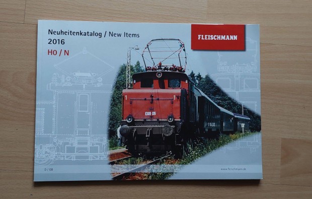 2016 H0 N Fleischmann Vastmodell katalgus