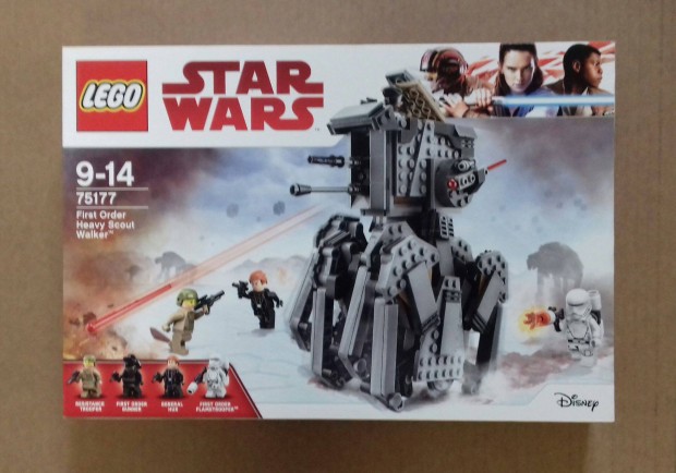 2017: Bontatlan Star Wars LEGO 75177 First Order Heavy Scout Walker ut