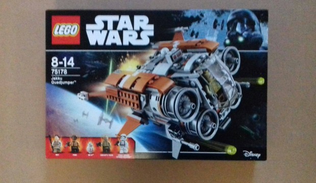 2017: Bontatlan Star Wars LEGO 75178 Jakku Quadjumper utnvt GLS Foxp