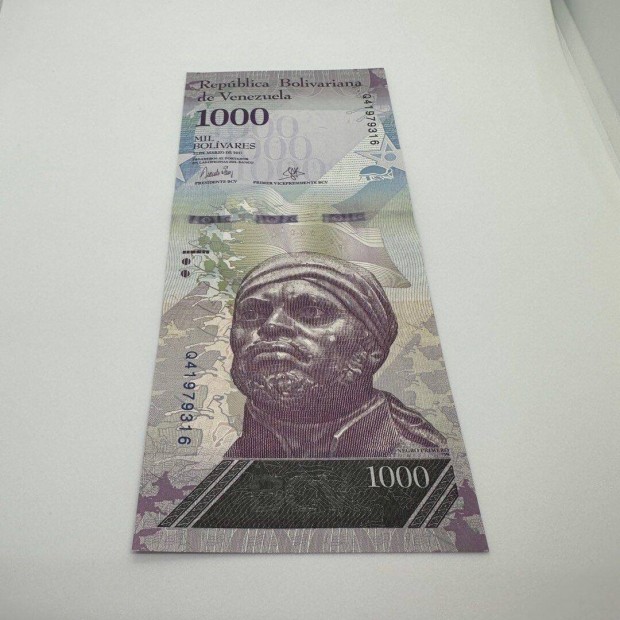 2017 / 1000 Bolivares UNC Venezuela