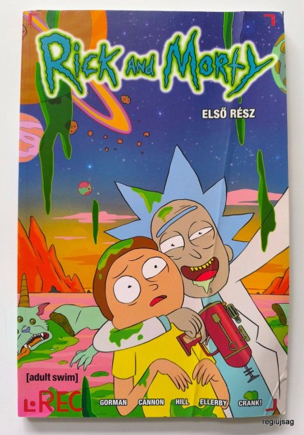 2018 X / Rick and Morty #1 / Eredeti, rgi jsgok, kpregnyek