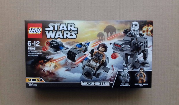 2018: Bontatlan Star Wars LEGO 75195 Ski Speeder & Walker Microfighter