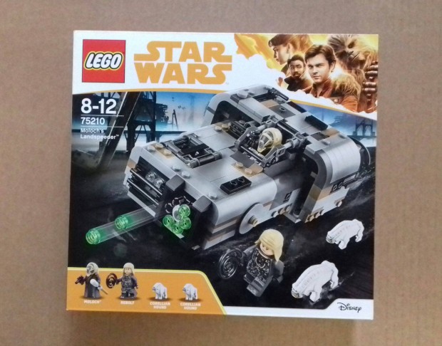 2018: Bontatlan Star Wars LEGO 75210 Moloch sikl utnvt GLS Fox Post