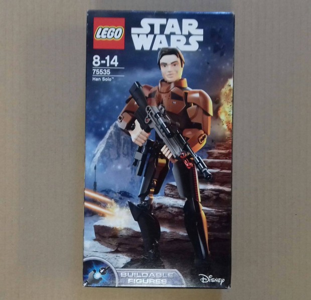 2018: Bontatlan Star Wars LEGO 75535 Han Solo +15 pthet figura utn