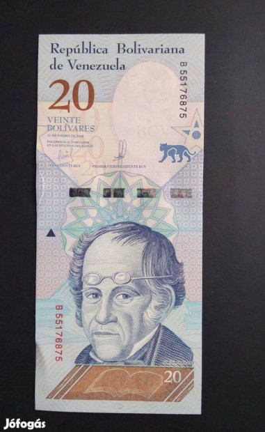 2018 / 20 Bolivares UNC Venezuela