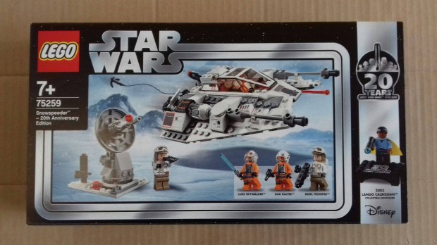 2019: 20. vforduls bontatlan Star Wars LEGO 75259 Hsikl Utnvt GL