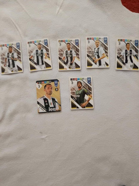 2019 es Juventus focis kártyák ( nem teljes )