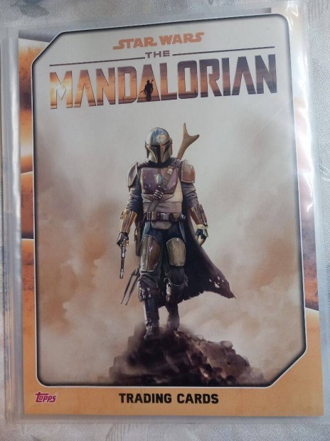 2020-2021 Star Wars kártya The Mandalorian Topps komplett gyűjtemény 1