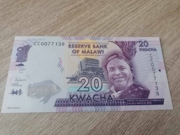 2020 / 20 Kwacha UNC Malawi