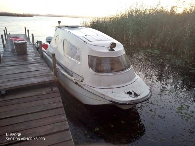 2021 Tisza Fishing Boat kabinos csnak