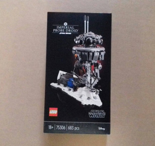 2021: Bontatlan Star Wars LEGO 75306 Imperial Probe Droid utnvt GLS