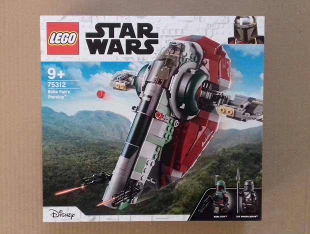 2021: Bontatlan Star Wars LEGO 75312 Boba Fett csillaghajja utnvt G