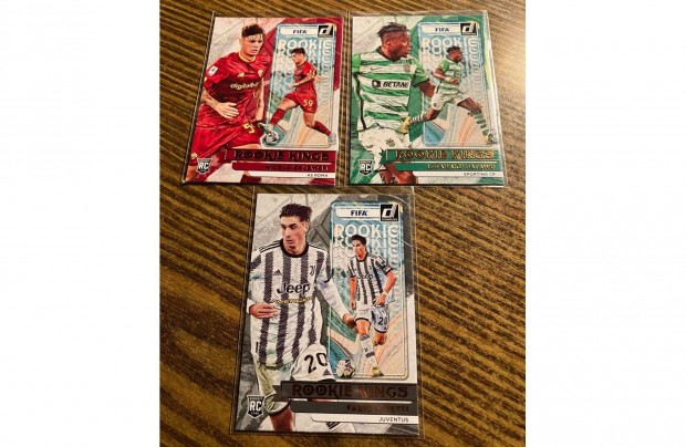 2022-23 Panini Donruss Soccer - Rookie Kings LOT (Fatawu - Zalewski -