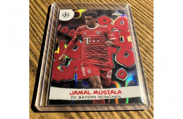 2022-23 Topps Chrome UCC - Jamal Musiala - Joga Bonito - SSP Case Hit