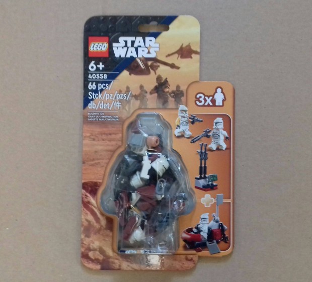 2022: Bontatlan Star Wars LEGO 40558 Klnkatona parancsnoki lloms ut